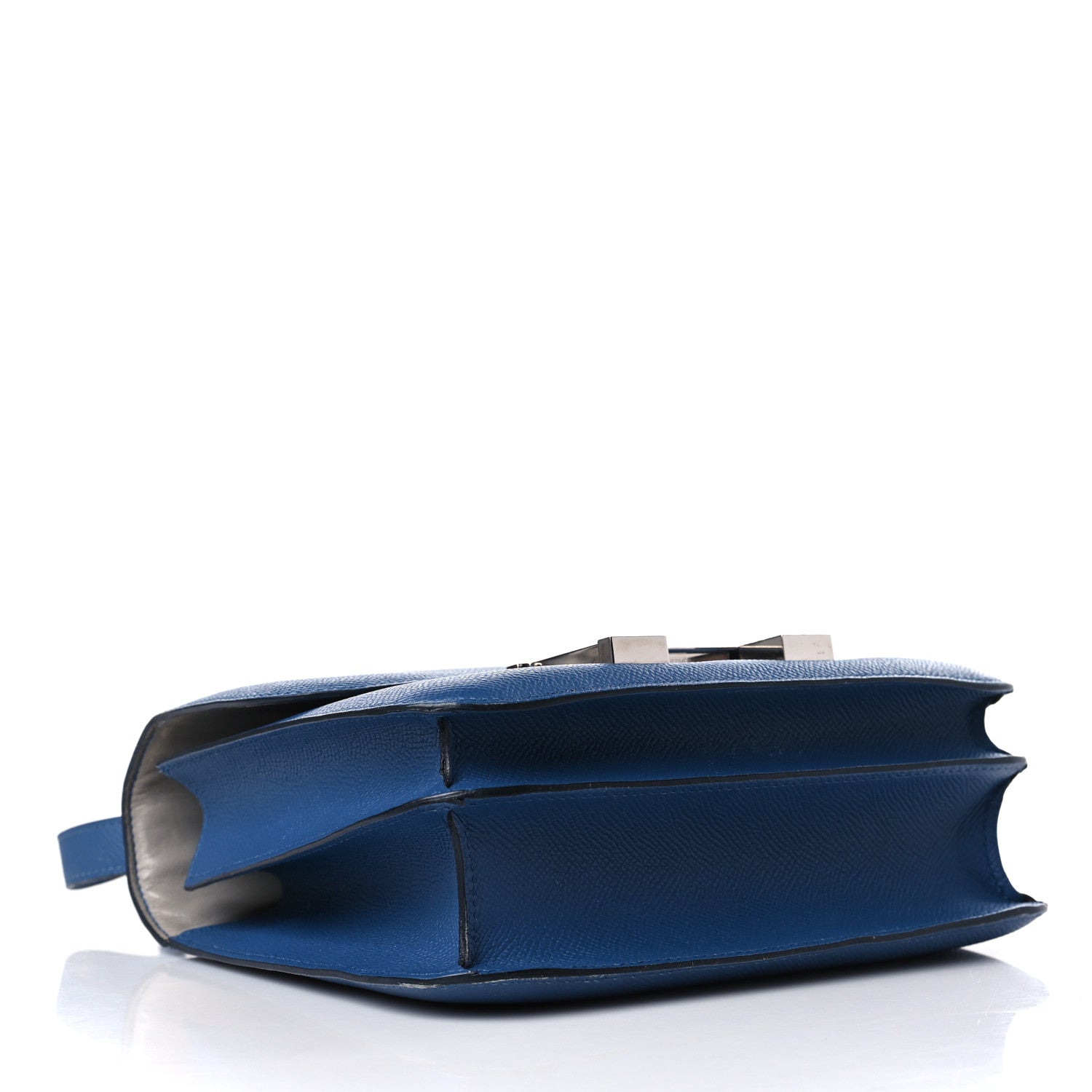 Hermes Epsom Constance Verso 24 Bleu Agate Gris Mouette 4 of 13