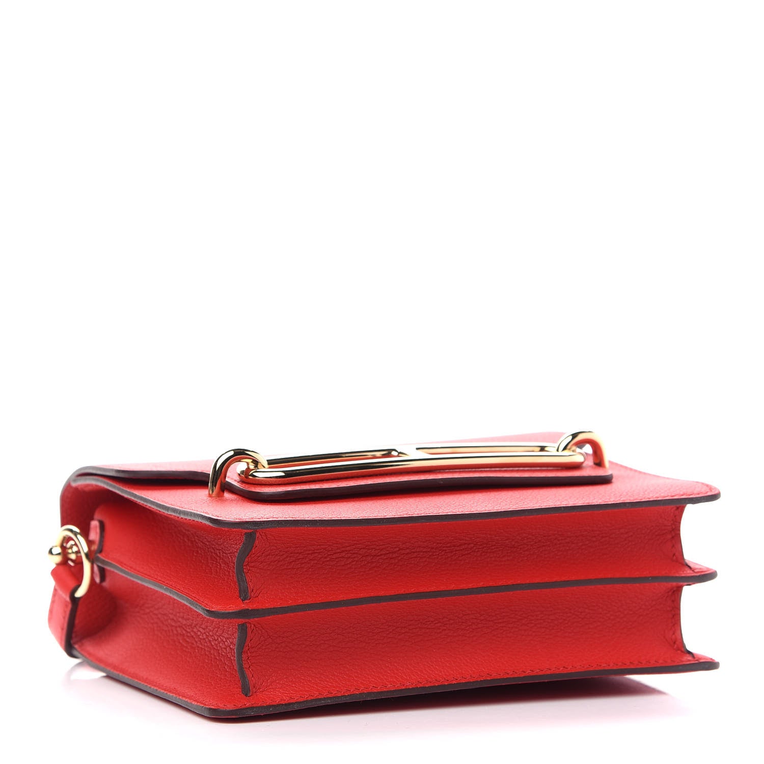 Hermes Evercolor Mini Sac Roulis Rouge De Coeur 4 of 9