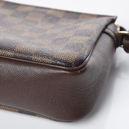 Louis Vuitton Damier Ebene Trousse Make Up Bag Pochette 13 of 14