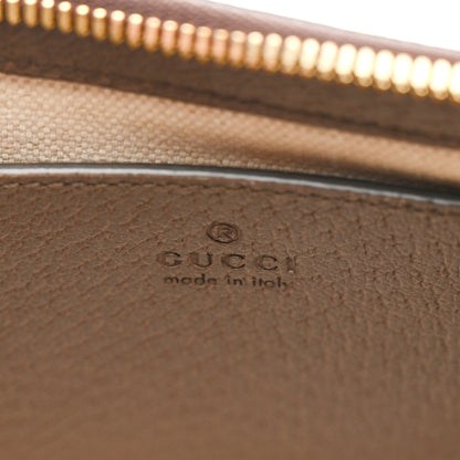 Gucci GG Supreme Monogram Textured Dollar Calfskin Web Small Ophidia GG Handbag Beige Ebony New Acero 6 of 17