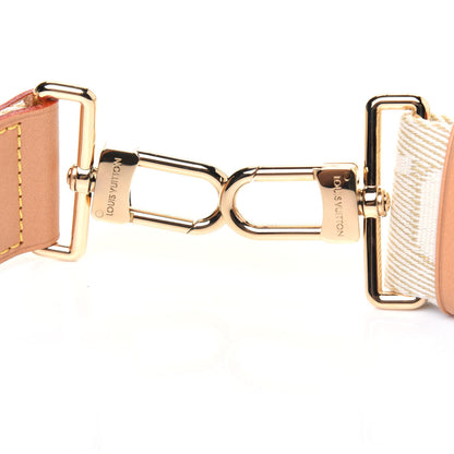 Louis Vuitton Monogram Utility Crossbody Bandouliere Shoulder Strap Beige 3 of 4