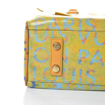 Louis Vuitton Monogram Pulp Defile Weekender PM Yellow 5 of 16