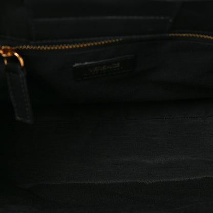 Versace Nappa Quilted Medusa Chain Shoulder Bag Black 5 of 8