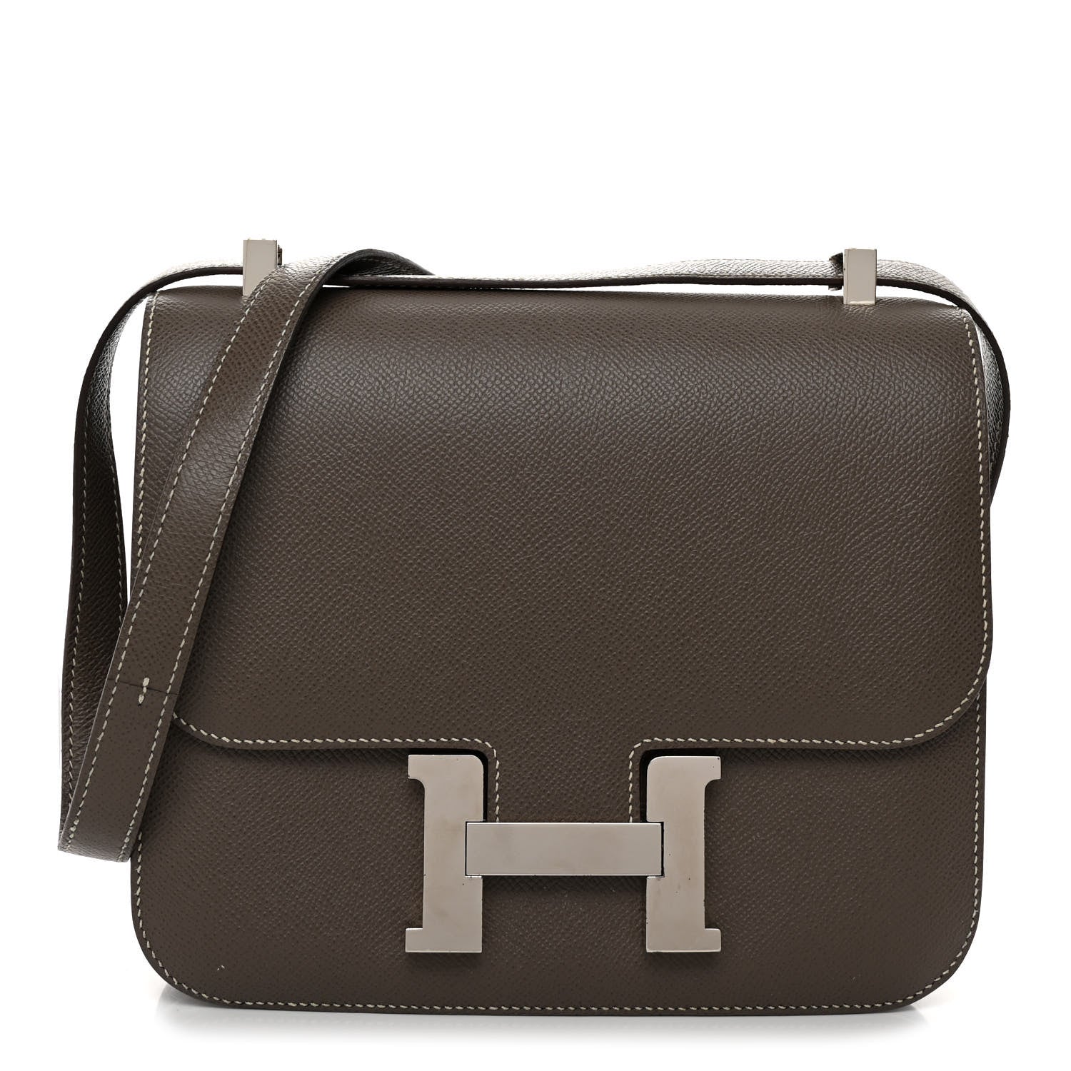 Hermes Epsom Horseshoe Constance 24 Etain Black 1 of 11