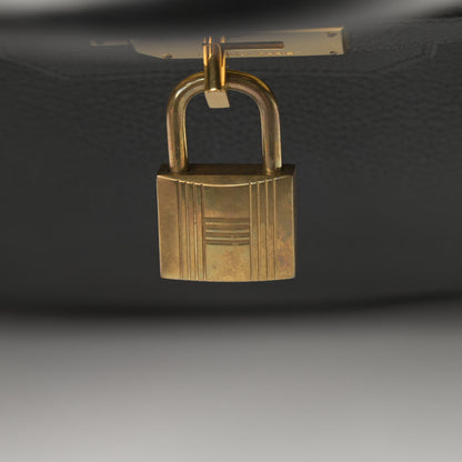 Hermes Taurillon Clemence HAC Birkin 40 Black 14 of 19