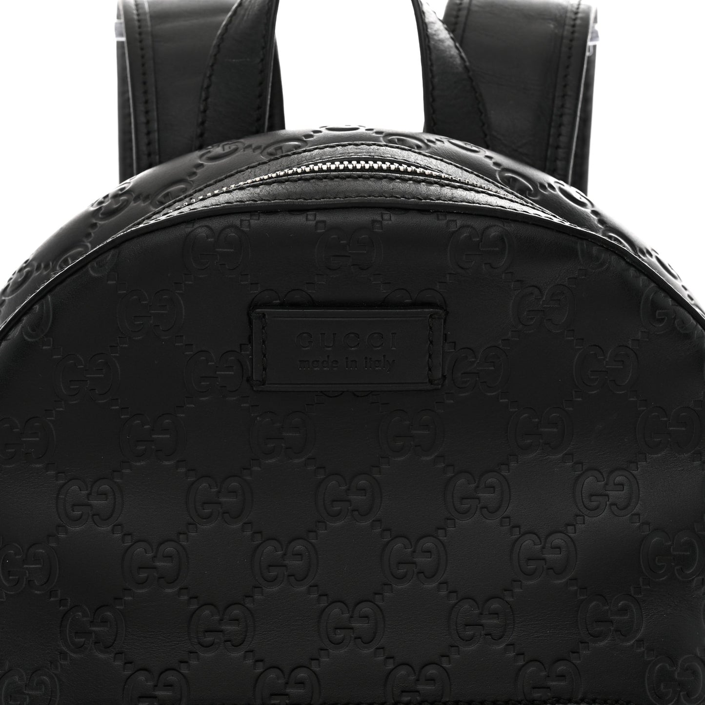 Guccissima Signature Small Day Backpack Black