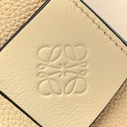 Loewe Calfskin Woven Small The Surplus Collection Basket Bag Avocado Ivory 18 of 19