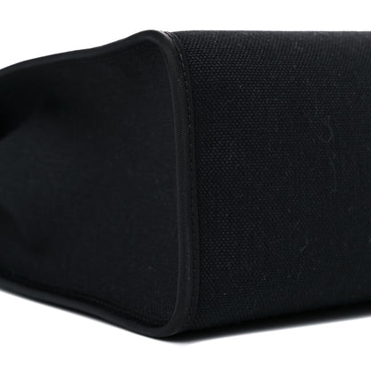 Hermes Military Toile Vache Hunter Herbag Zip PM 31 Black 8 of 10