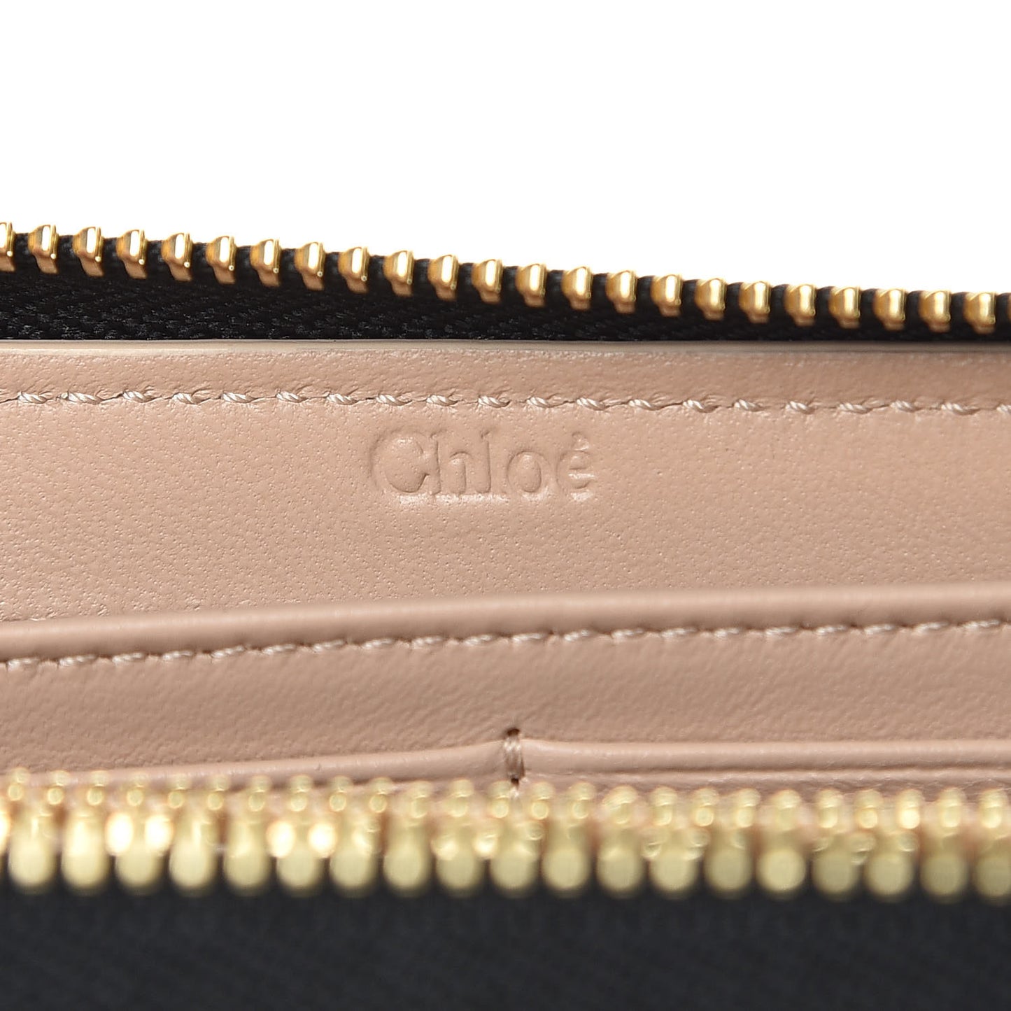 Calfskin Hudson Zip Around Wallet Black