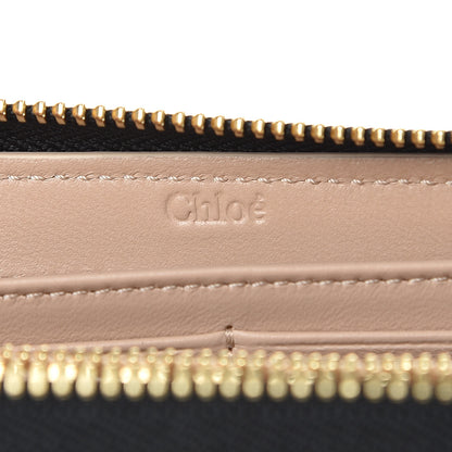 Chloe Calfskin Hudson Zip Around Wallet Black 9 of 9