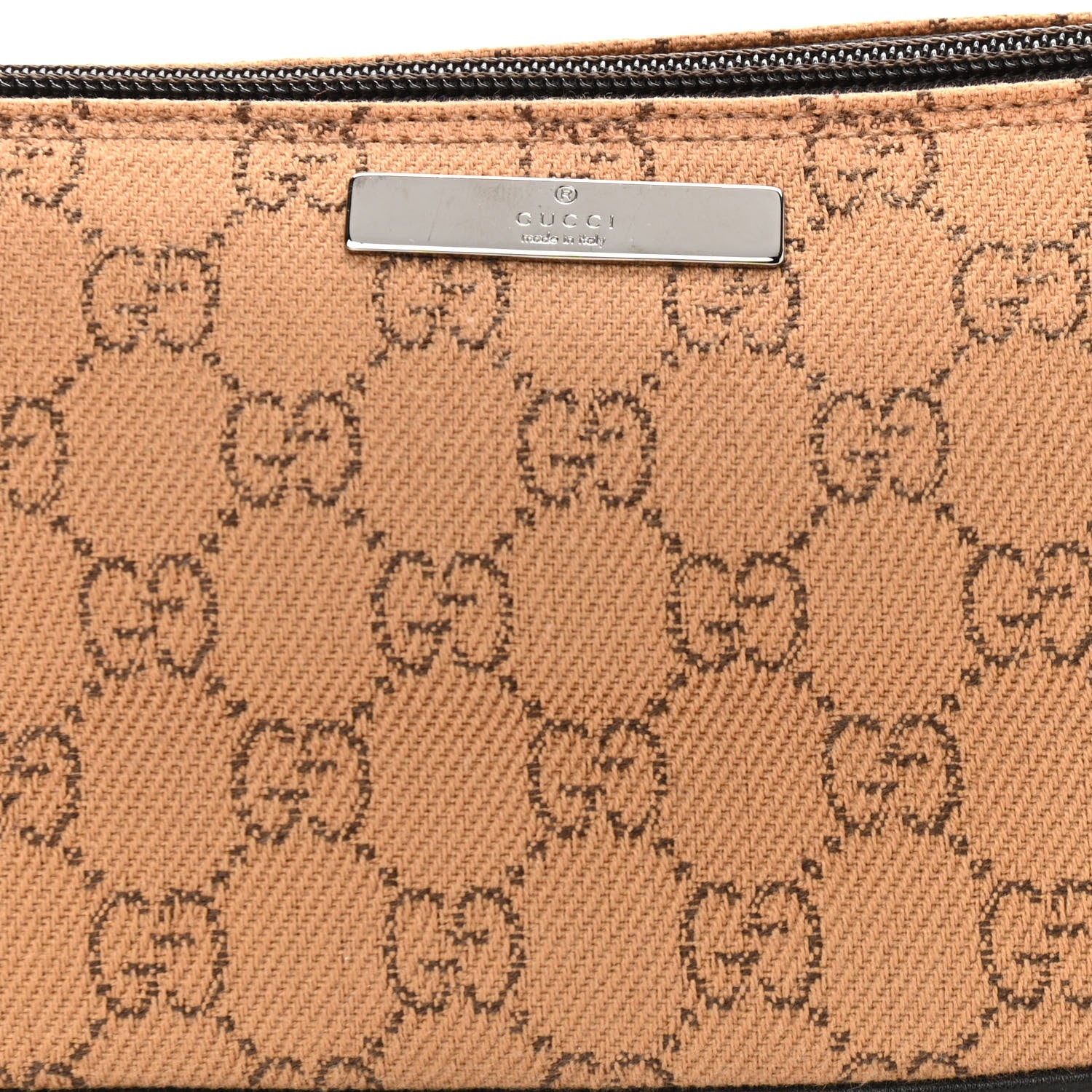 Gucci Monogram Boat Pochette Brown 7 of 9