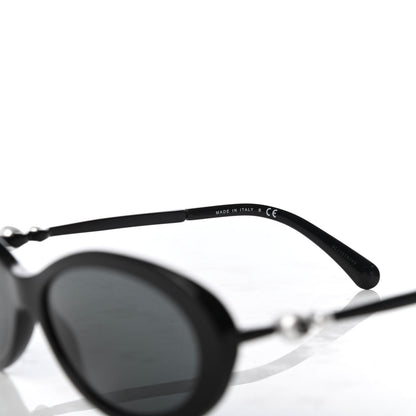 Chanel Acetate Pearl Sunglasses 5428-H Black 6 of 8