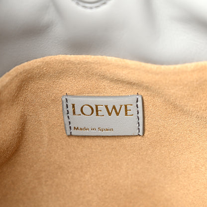 Loewe Nappa Medium Flamenco Landscape Knot Clutch Sparkling Grey Butter 6 of 10