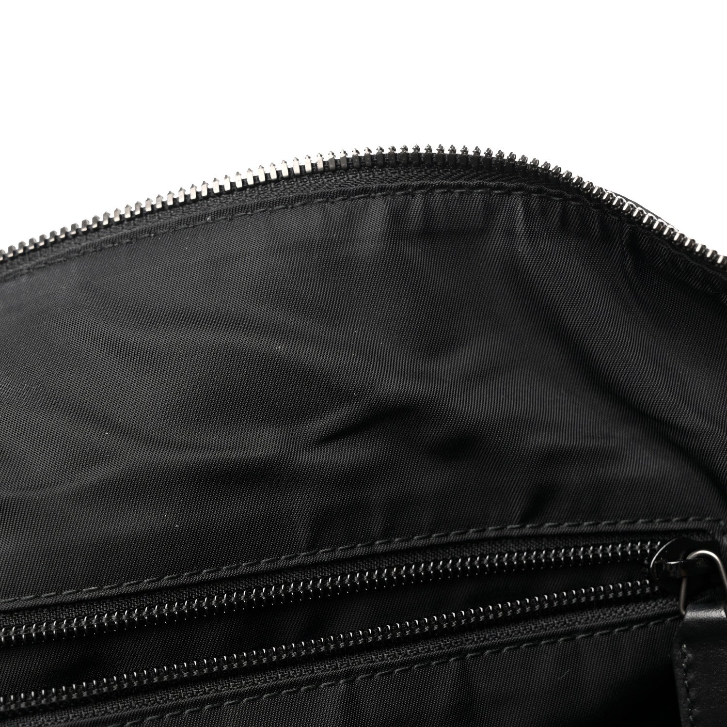 Gucci GG Supreme Monogram Medium Carry-On Duffle Bag Black Grey 15 of 16