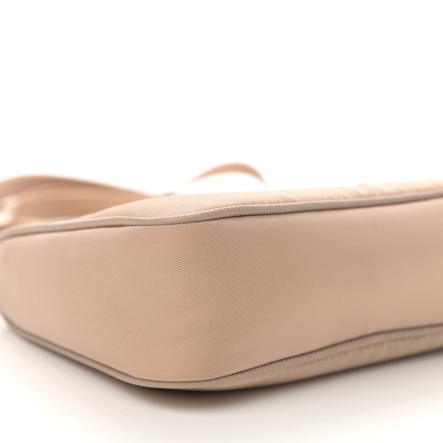 Tessuto Nylon Saffiano Mini Re-Edition 2000 Shoulder Bag Cammeo