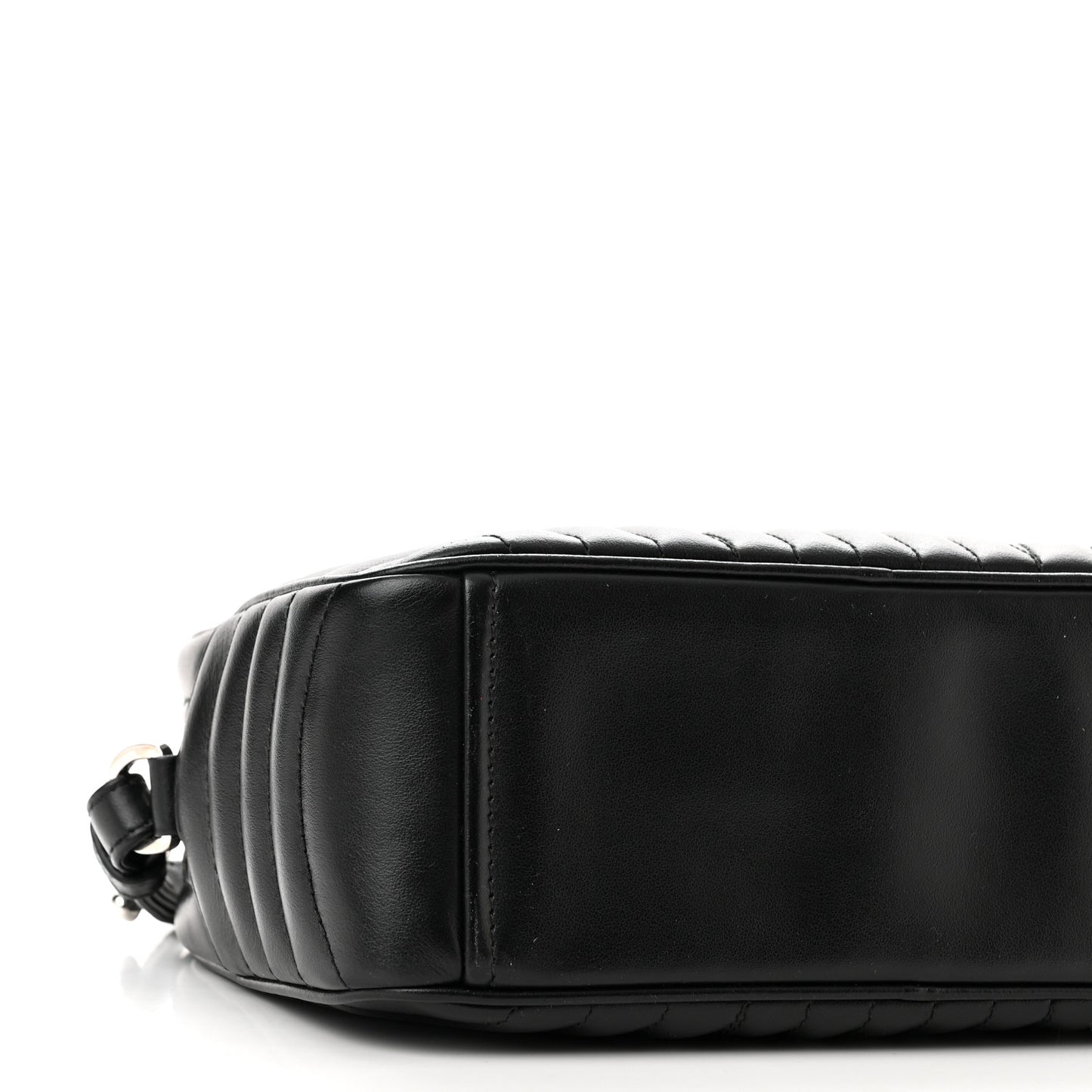 Soft Calfskin Diagramme Camera Bag Black