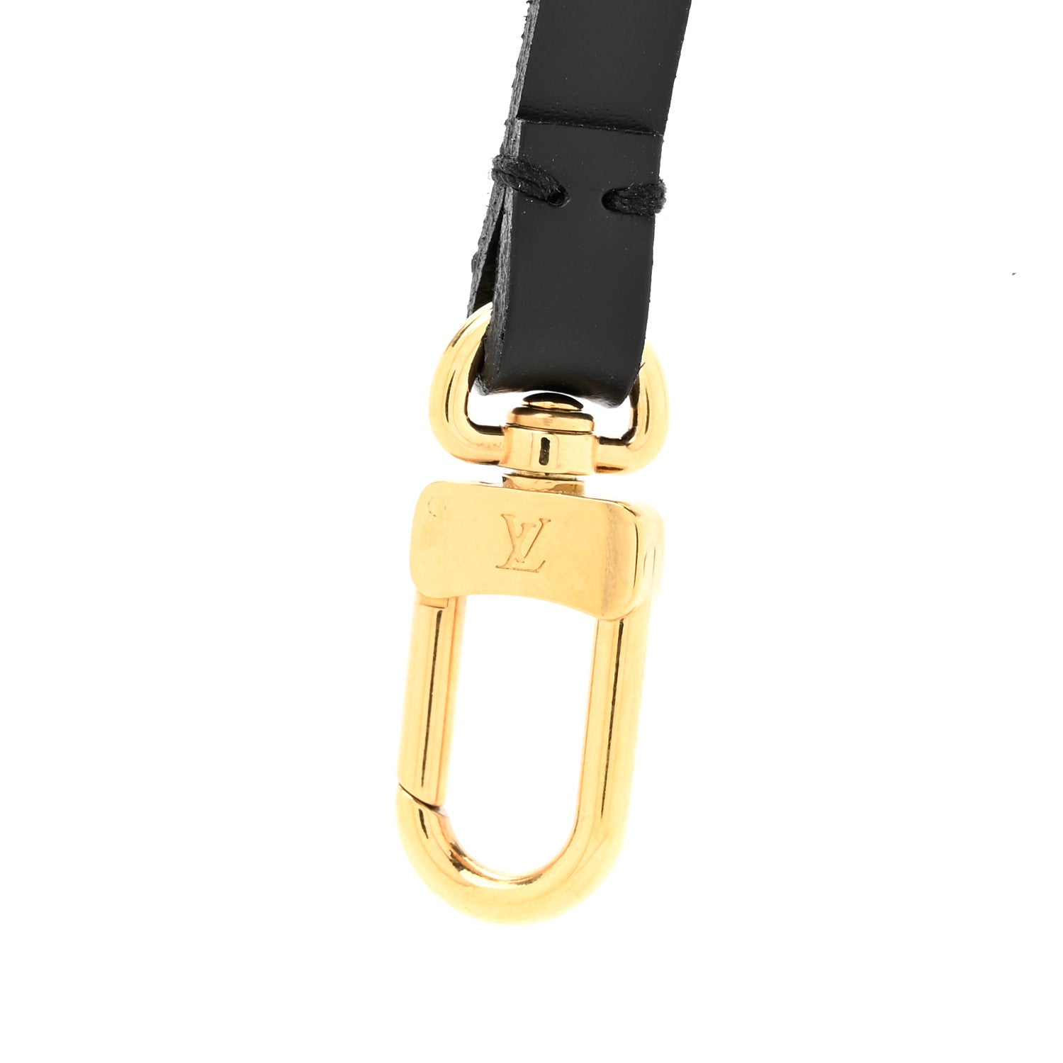 Louis Vuitton Calfskin Pochette Accessories Strap Black 3 of 3
