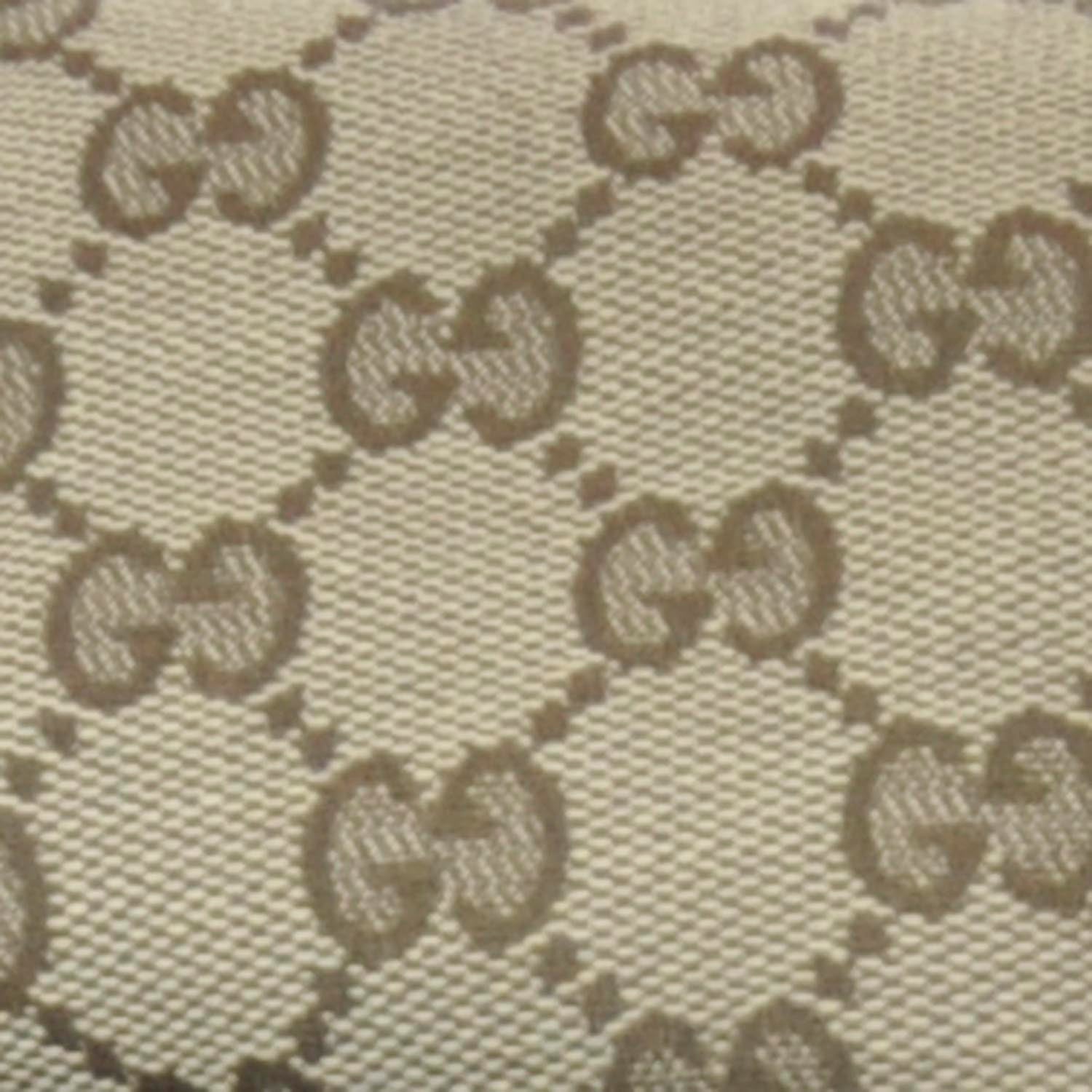 Gucci Monogram Web Medium Double Pocket Messenger Bag Dark Brown 11 of 11