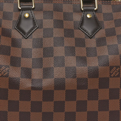 Louis Vuitton Damier Ebene Speedy 25 7 of 9
