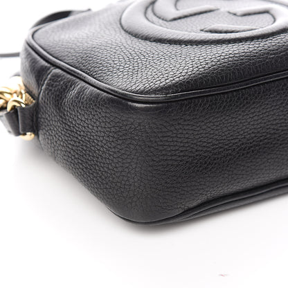 Gucci Pebbled Calfskin Small Soho Disco Bag Black 8 of 10