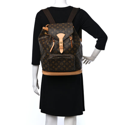 Louis Vuitton Monogram Montsouris GM Backpack 2 of 10