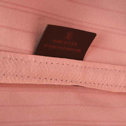 Louis Vuitton Damier Ebene Neo Neverfull MM Rose Ballerine 7 of 8