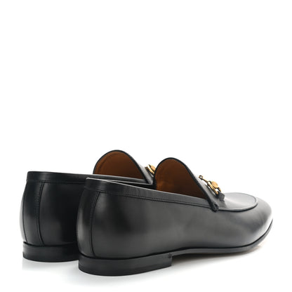 Gucci Calfskin Horsebit Mens Jordaan Loafers 8 Black 4 of 8