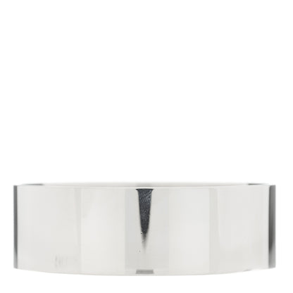 Tiffany Sterling Silver Diamond Wide Locks Bangle Bracelet 2 of 4