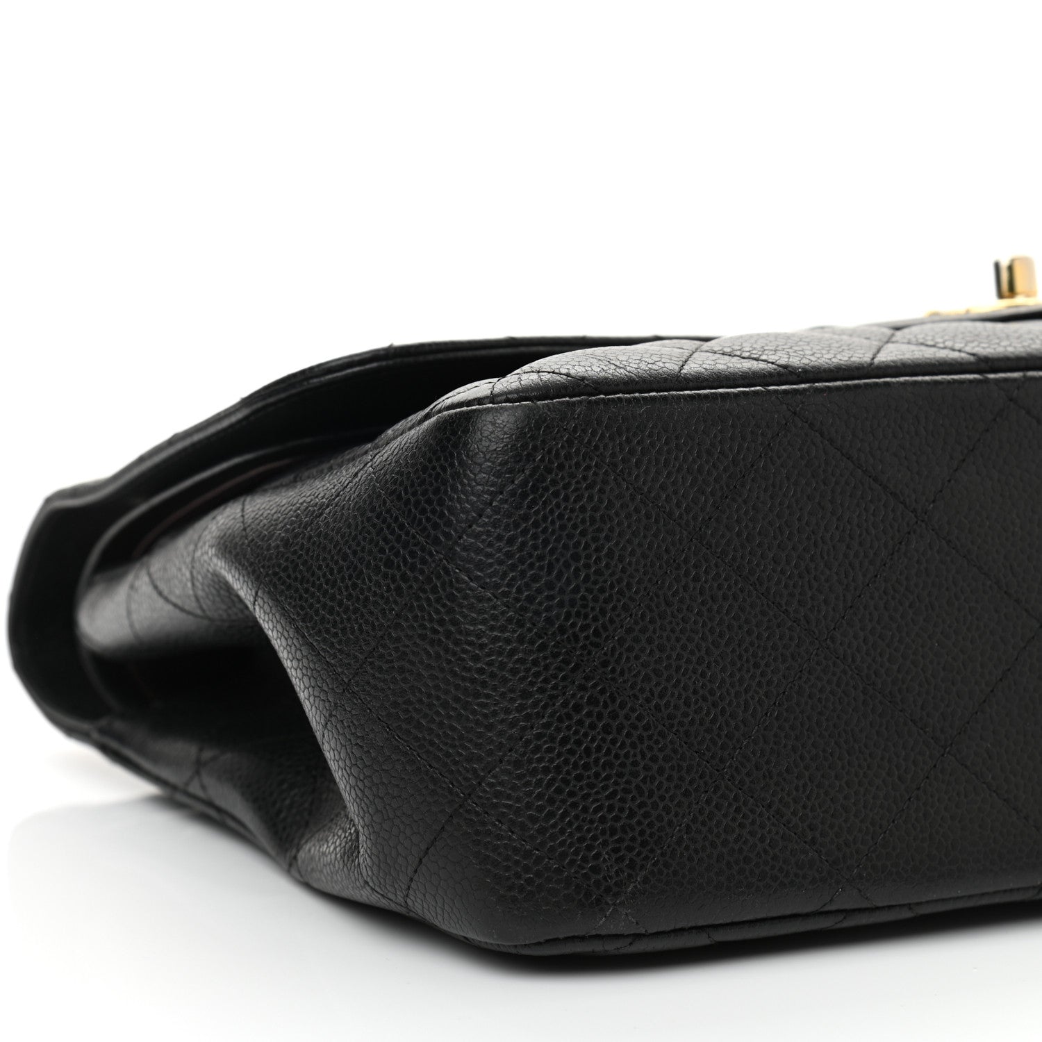 Chanel Caviar Quilted Jumbo Double Flap Black 9 of 16