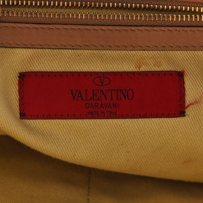 Valentino Garavani Vitello Rockstud All Over Dome Shopper Taupe 6 of 17