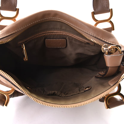 Chloe Calfskin Medium Marcie Satchel Nut 6 of 8
