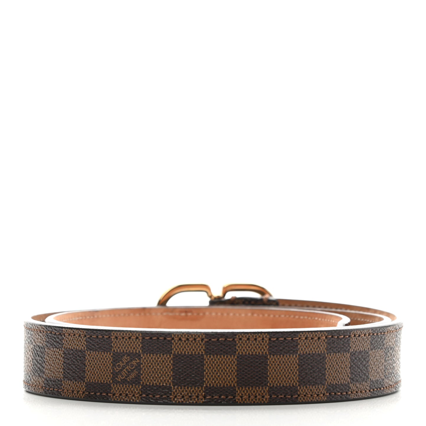 Damier Ebene Mini 25mm Belt 80 32