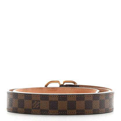 Louis Vuitton Damier Ebene Mini 25mm Belt 80 32 2 of 9