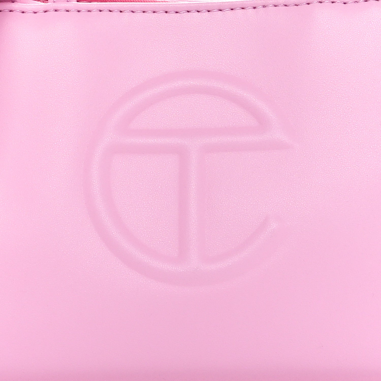 Telfar Vegan Leather Small Shopping Bag Bubblegum 7 of 9