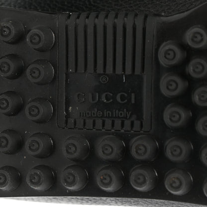 Gucci Calfskin Nylon Quilted Boots 38.5 Black 6 of 7