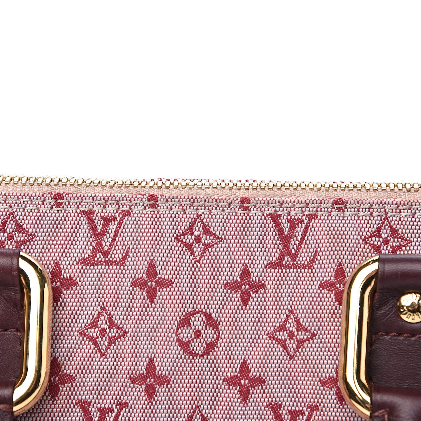 Mini Monogram Alma Long Cherry