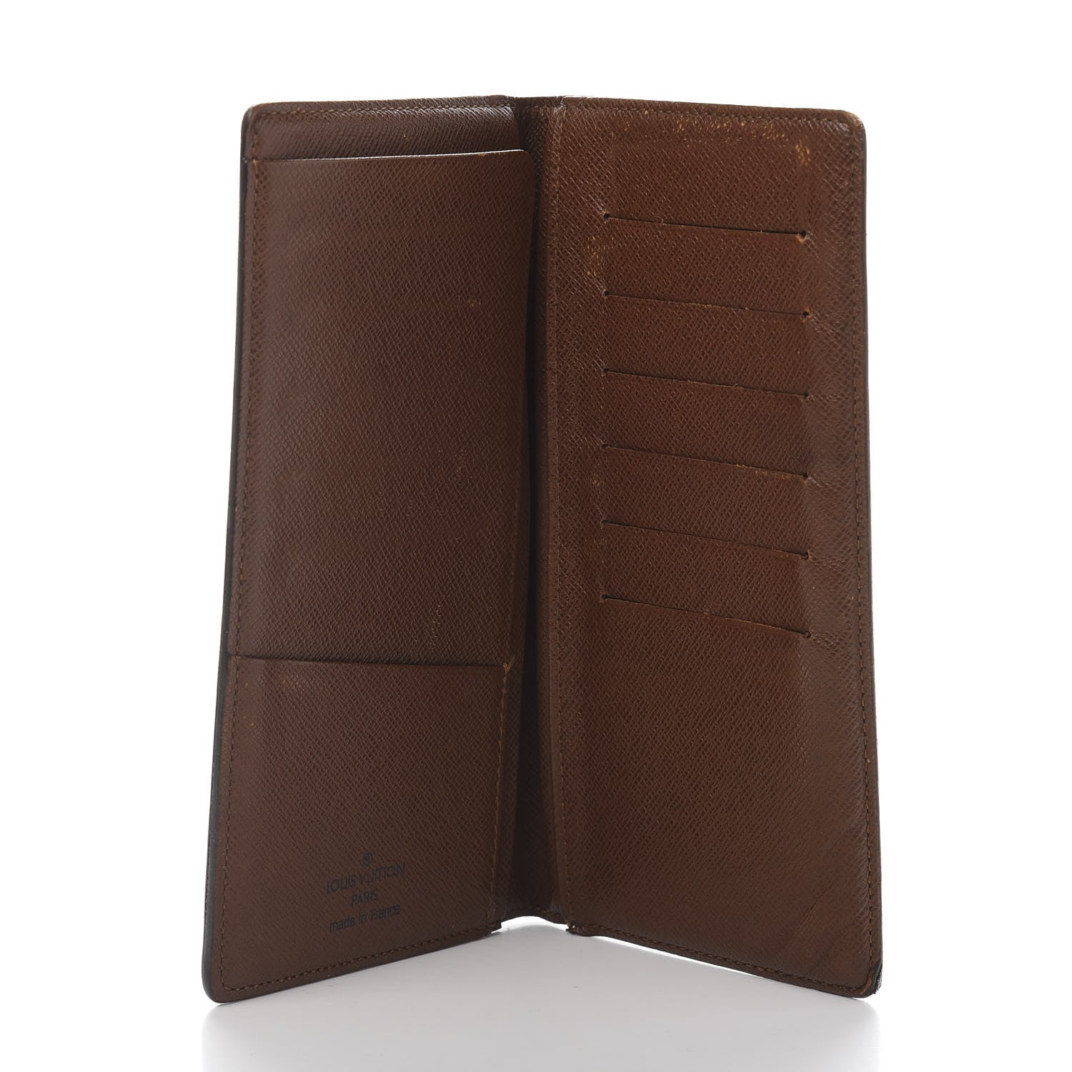 Louis Vuitton Monogram Porte Valeurs Checkbook Wallet 5 of 11