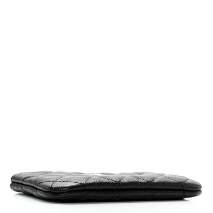 Chanel Caviar Quilted Small Cosmetic Case Black 4 of 11