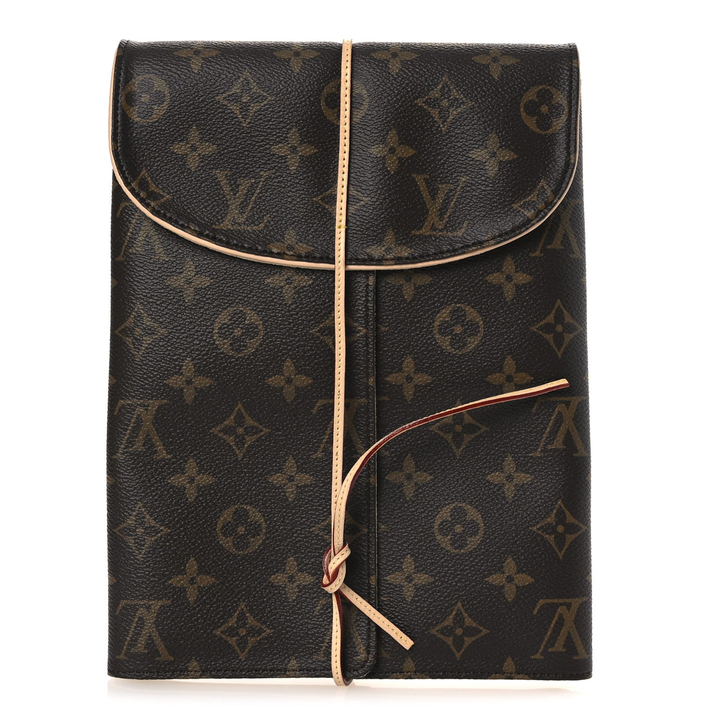 Monogram Jewelry Roll Pouch