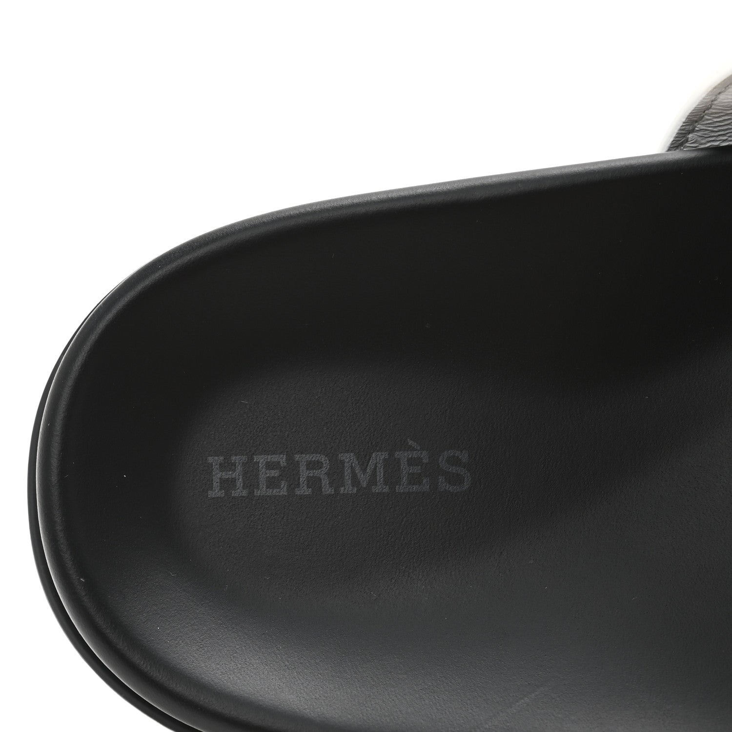 Hermes Calfskin Womens Chypre Sandals 41 White 8 of 10