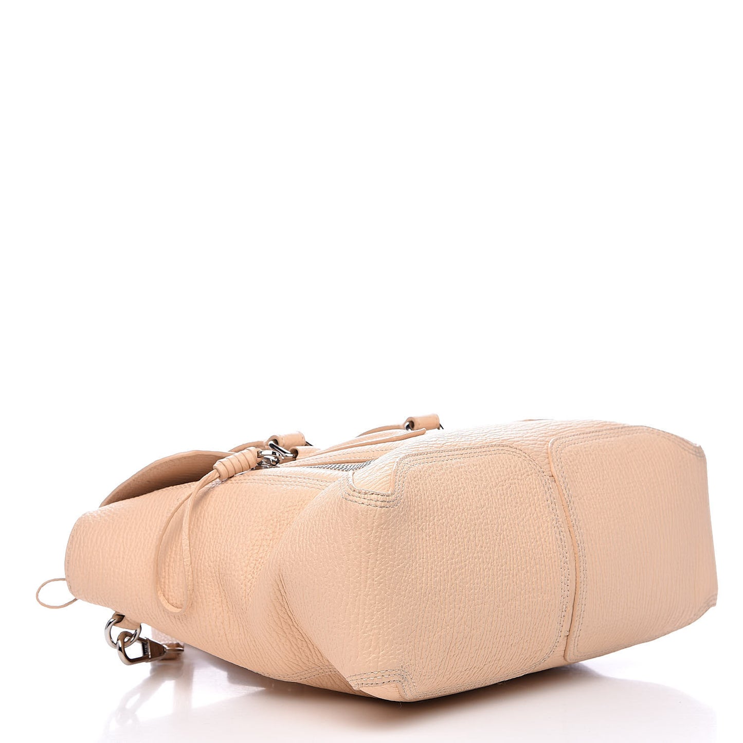 3.1 Textured Calfskin Medium Pashli Satchel Peach