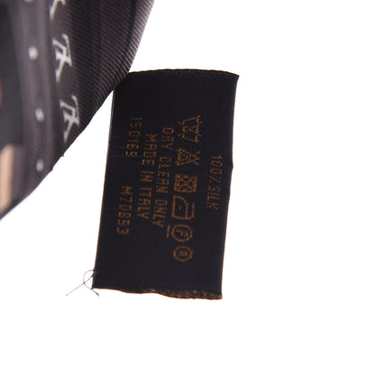 Louis Vuitton Silk Monogram LV World Bandeau Brown 4 of 6
