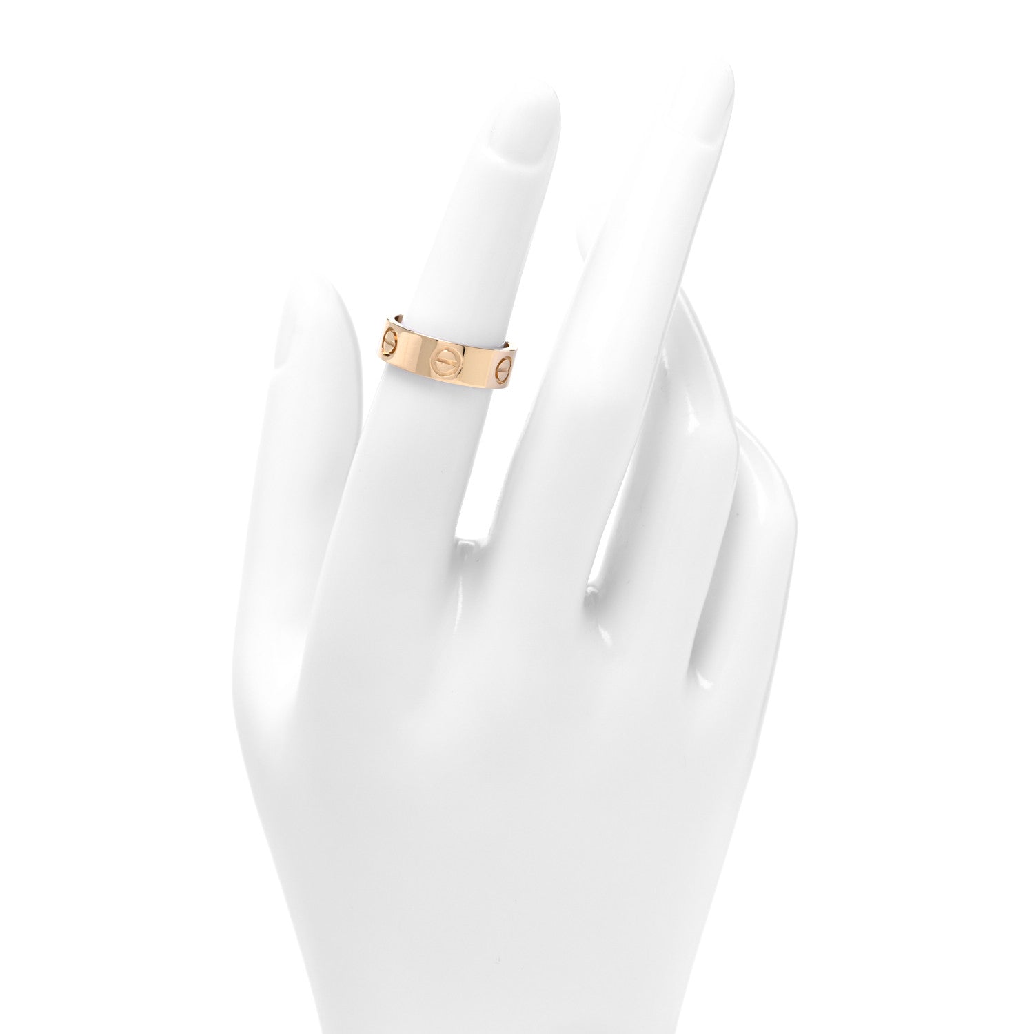 Cartier 18K Yellow Gold 5.5mm LOVE Ring 50 5.25 2 of 5