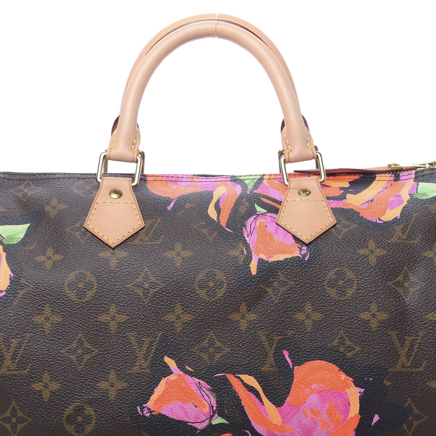 Monogram Roses Speedy 30