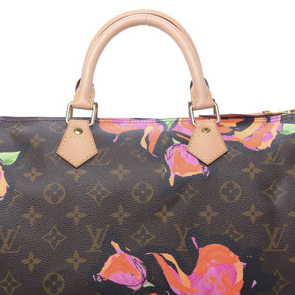 Louis Vuitton Monogram Roses Speedy 30 8 of 10