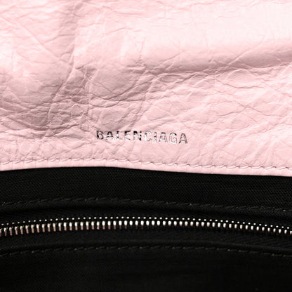 Balenciaga Arena Calfskin Mini Monaco Chain Shoulder Bag Petal Pink 6 of 10