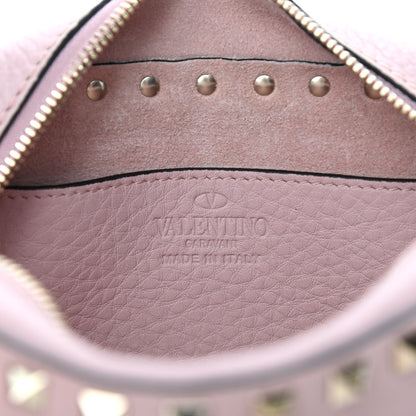 Valentino Garavani Pebbled Calfskin Rockstud Camera Crossbody Bag Cipria 6 of 9