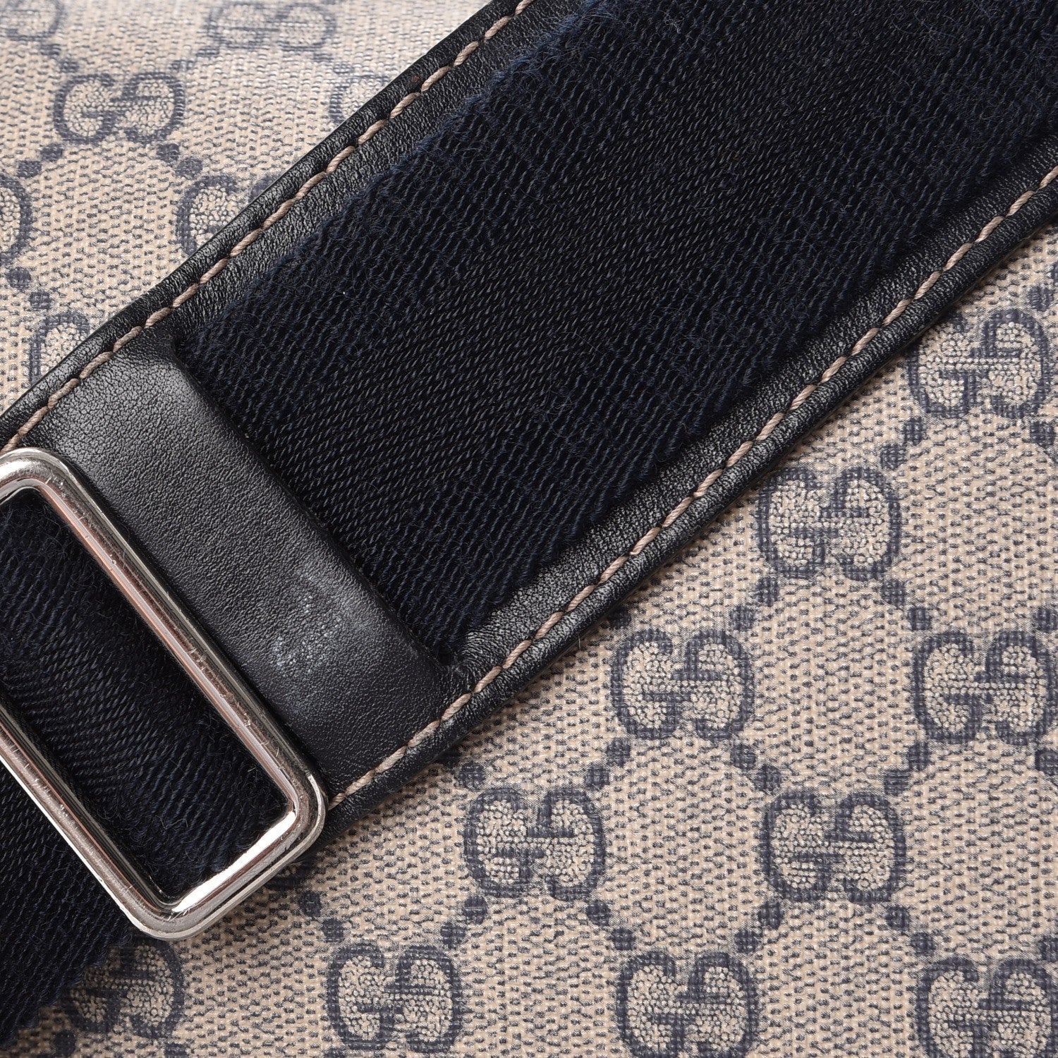 Gucci GG Plus Monogram Messenger Diaper Bag Navy 9 of 15