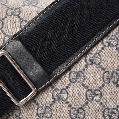 Gucci GG Plus Monogram Messenger Diaper Bag Navy 9 of 15