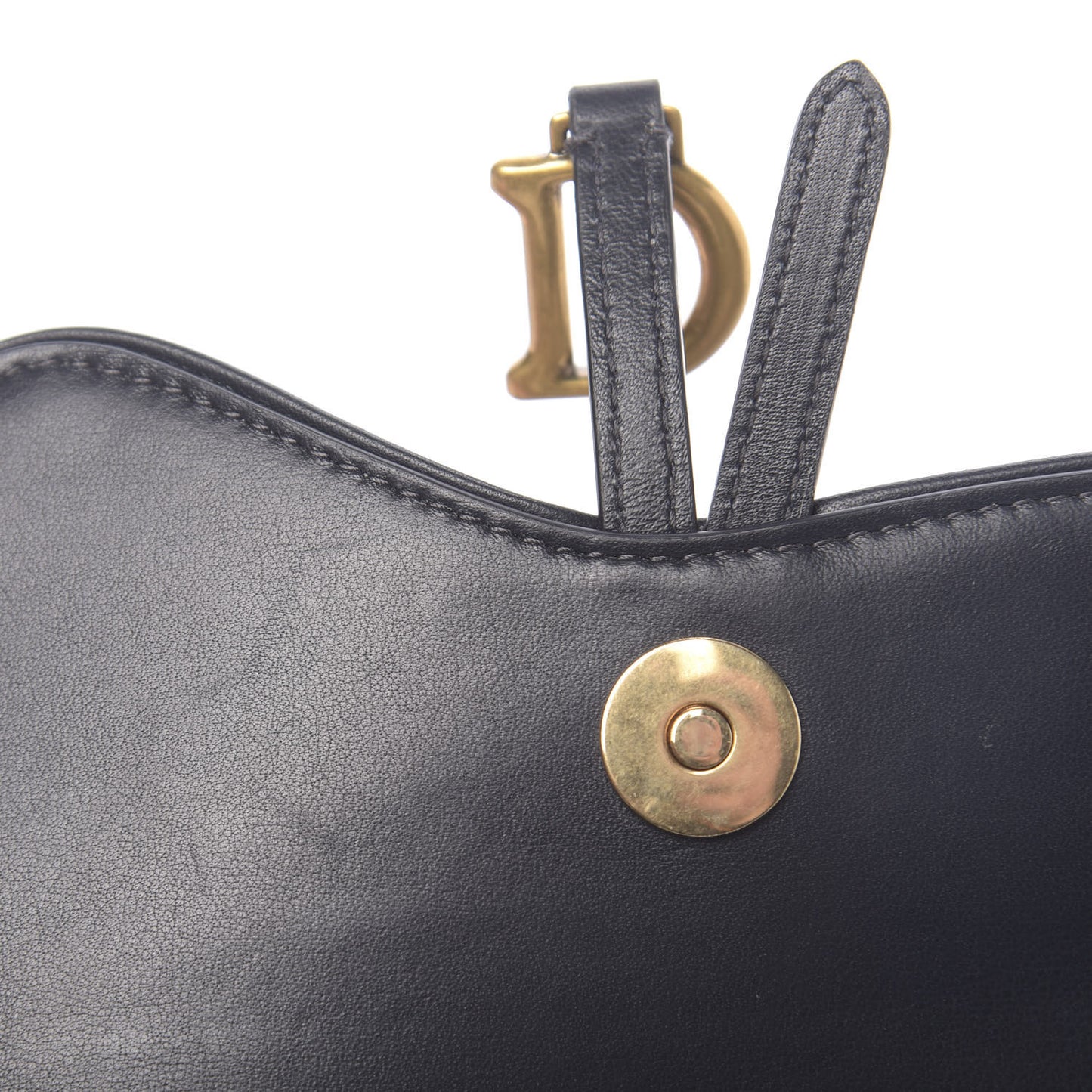 Oblique Saddle Belt Bag Blue